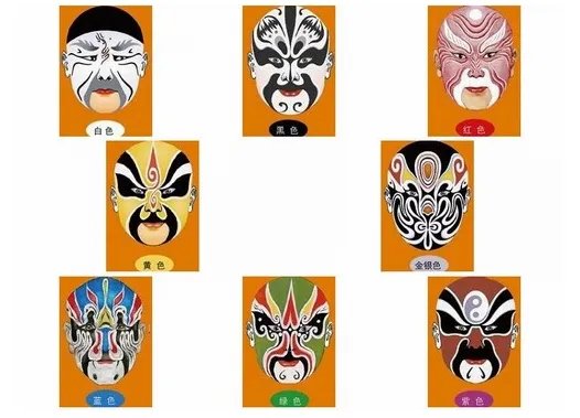京剧脸谱颜色含义是怎么样的?