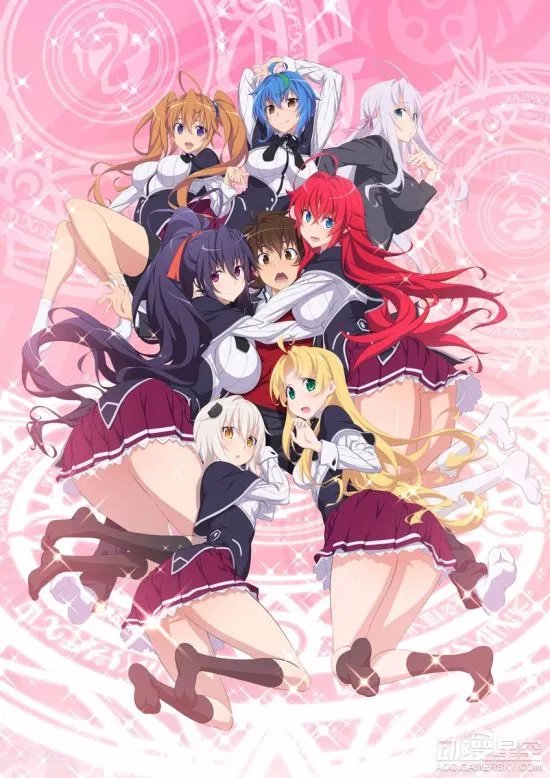 《High School DxD》第四季主角人设图发布 变化略大