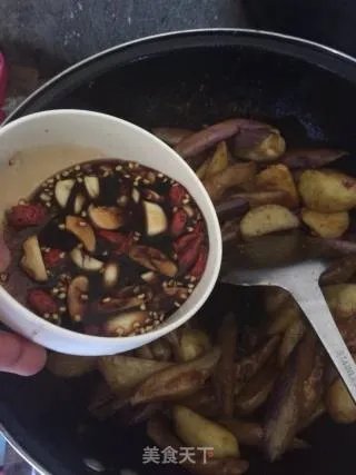 土豆炖茄子