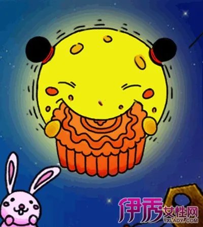 中秋节儿童画画大全欣赏