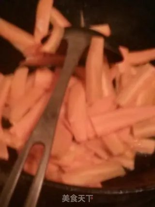胡萝卜炒肉
