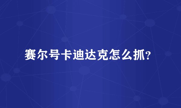 赛尔号卡迪达克怎么抓？