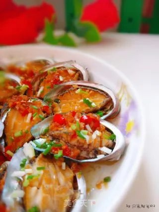蒜蓉蒸鲍鱼