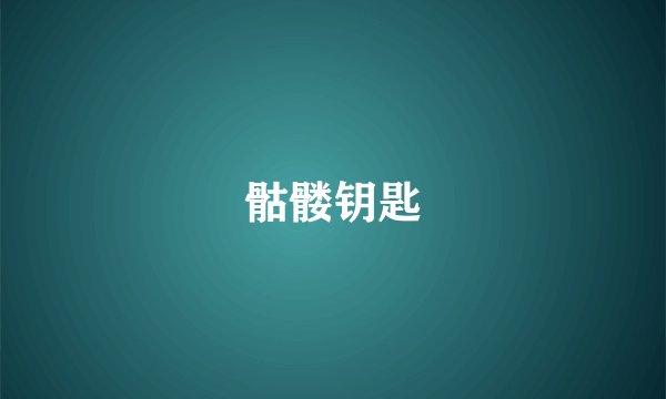 骷髅钥匙