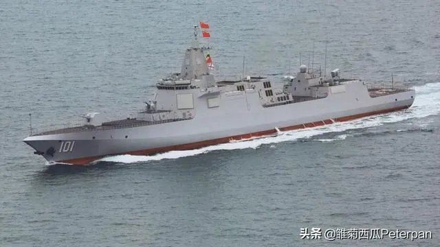 055大驱入列,舷号101,我军历史上用过101舷号的军舰有哪几艘?有什么故事?