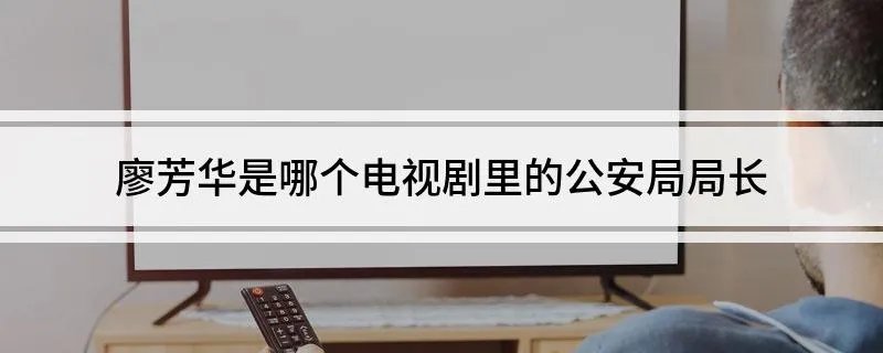 廖芳华是哪个电视剧里的公安局局长