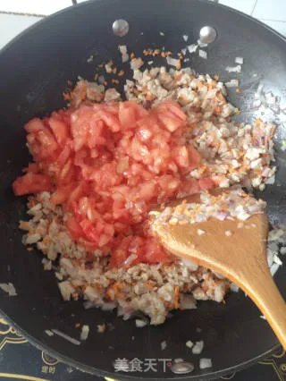 番茄肉酱意大利面