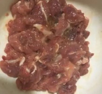 炒肉怎么腌肉
