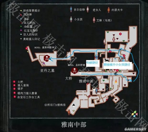 《血源》新手图文攻略 路线及BOSS打法新手攻略