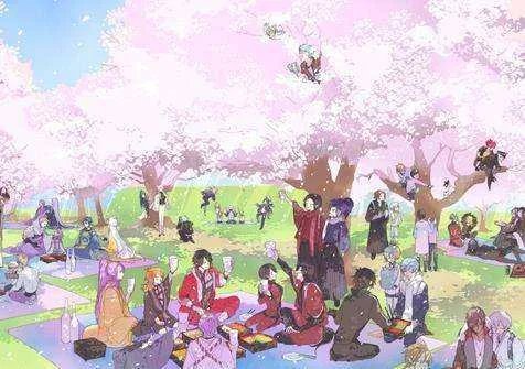 Mi ni ko I sakura ah e oh这个歌词是不是出现在哪个动漫里?