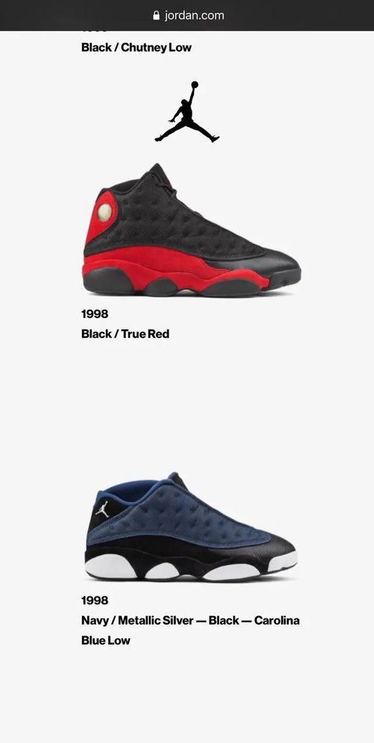 aj13元年配色