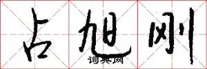 占旭刚