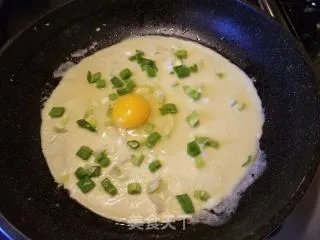 葱花鸡蛋饼