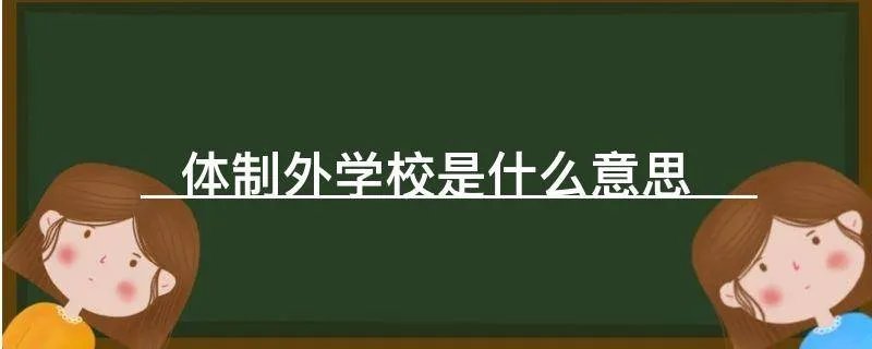 体制外学校是什么意思