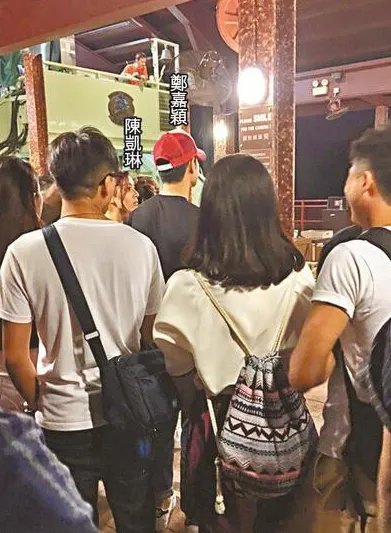 郑嘉颖比女友大多数岁？