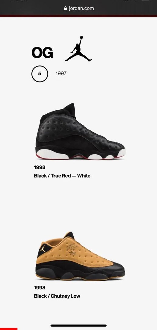 aj13元年配色
