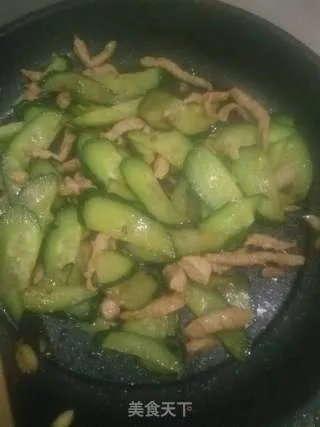 青瓜炒肉