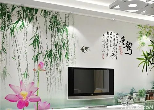 电视背景墙纸装修效果图欣赏