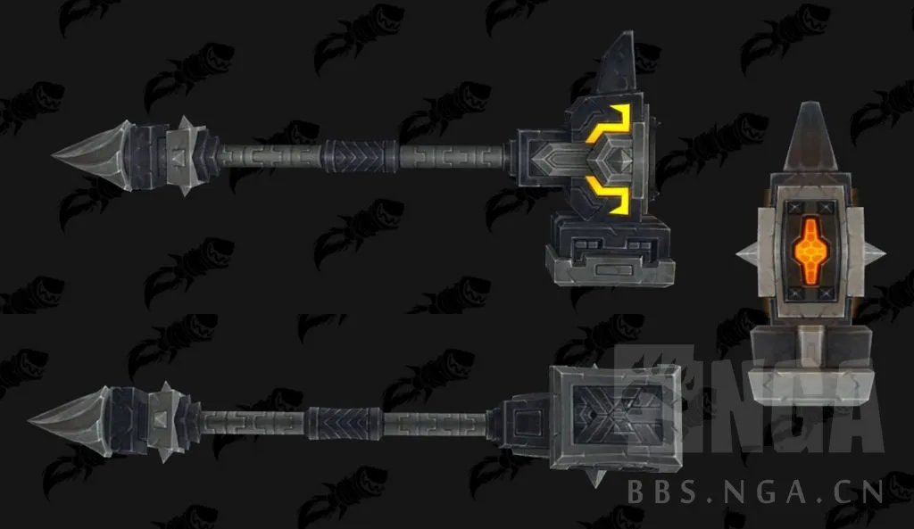 魔兽世界黑铁矮人传承武器外观一览