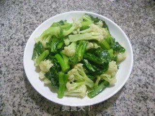 油菜蕻炒花菜