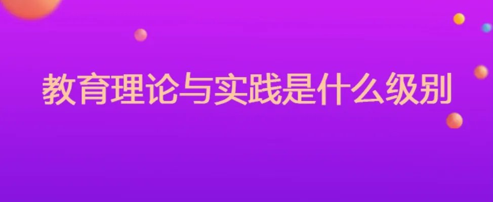 教育理论与实践是什么级别