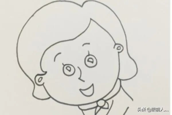 简笔画我的妈妈怎么画？