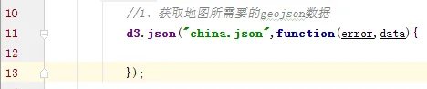 d3全国省份地图实例