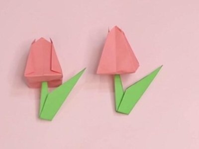 郁金香的折法
