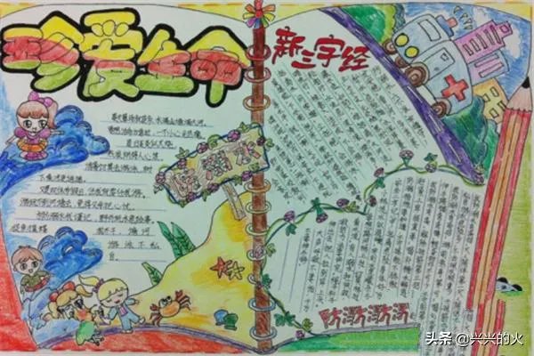 4.15全民国家安全教育日的手抄报怎么画?