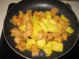 菠萝鸡米花