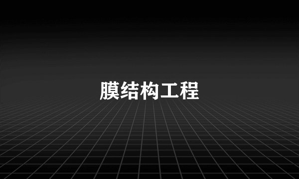 膜结构工程