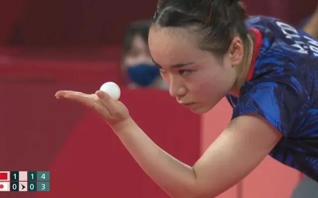 东京奥运会乒乓球女团决赛,孙颖莎为什么会输给伊藤美诚一局?