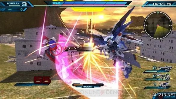 PSV新作《高达EXVS FORCE》海量游戏新截图公布