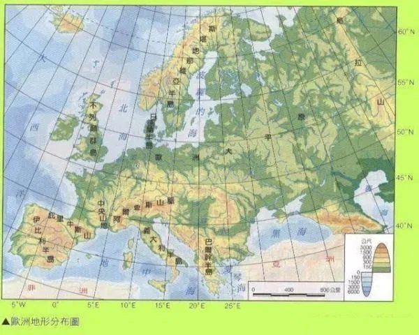 亚欧地图高清版大图图片
