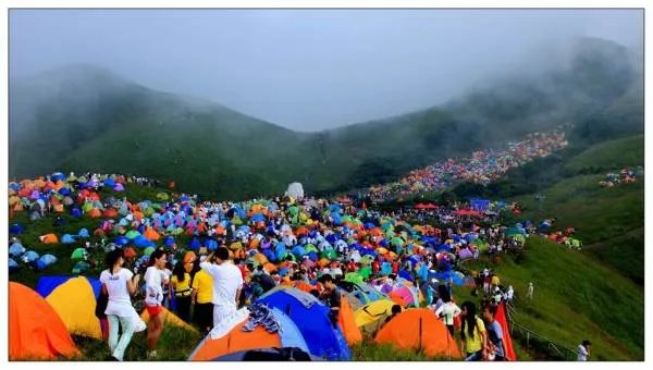 武功山国际帐篷节的节日概述