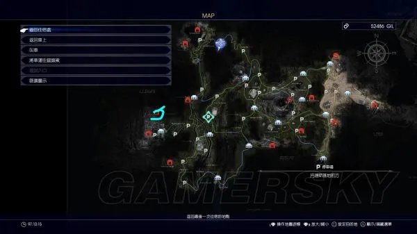 《最终幻想15（FF15）》所有迷宫入口图解