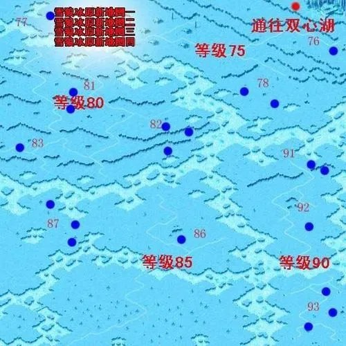 魔域BOSS分布图