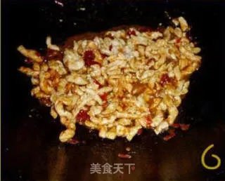 蒜苗炒肉丝