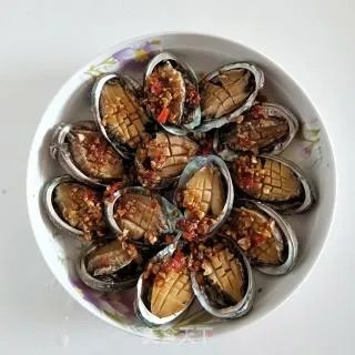 蒜蓉蒸鲍鱼