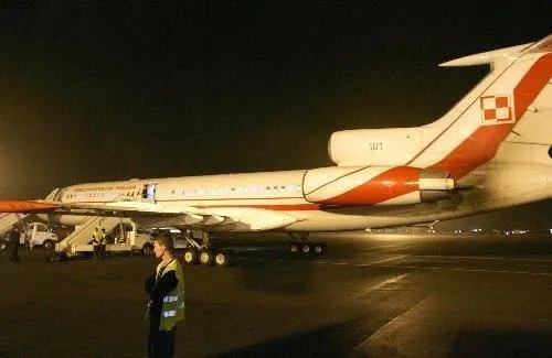 温州空难的图154型飞机