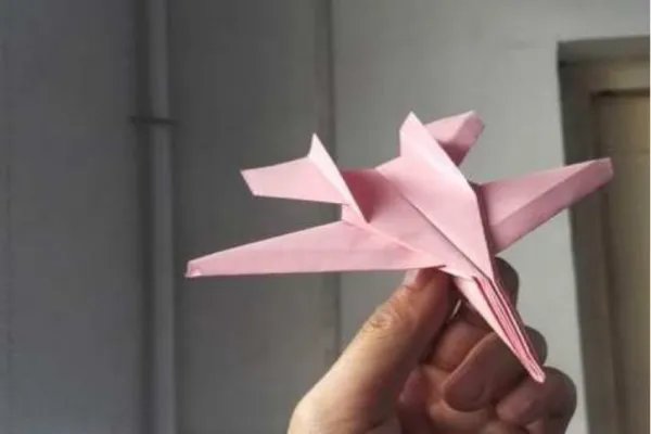 超仿真纸飞机f35怎么折